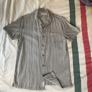 Onia S/S button swim shirt Sz Small
